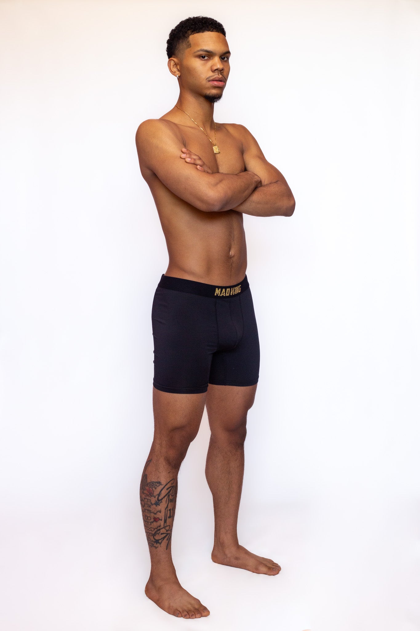 Gold boxer shorts hotsell